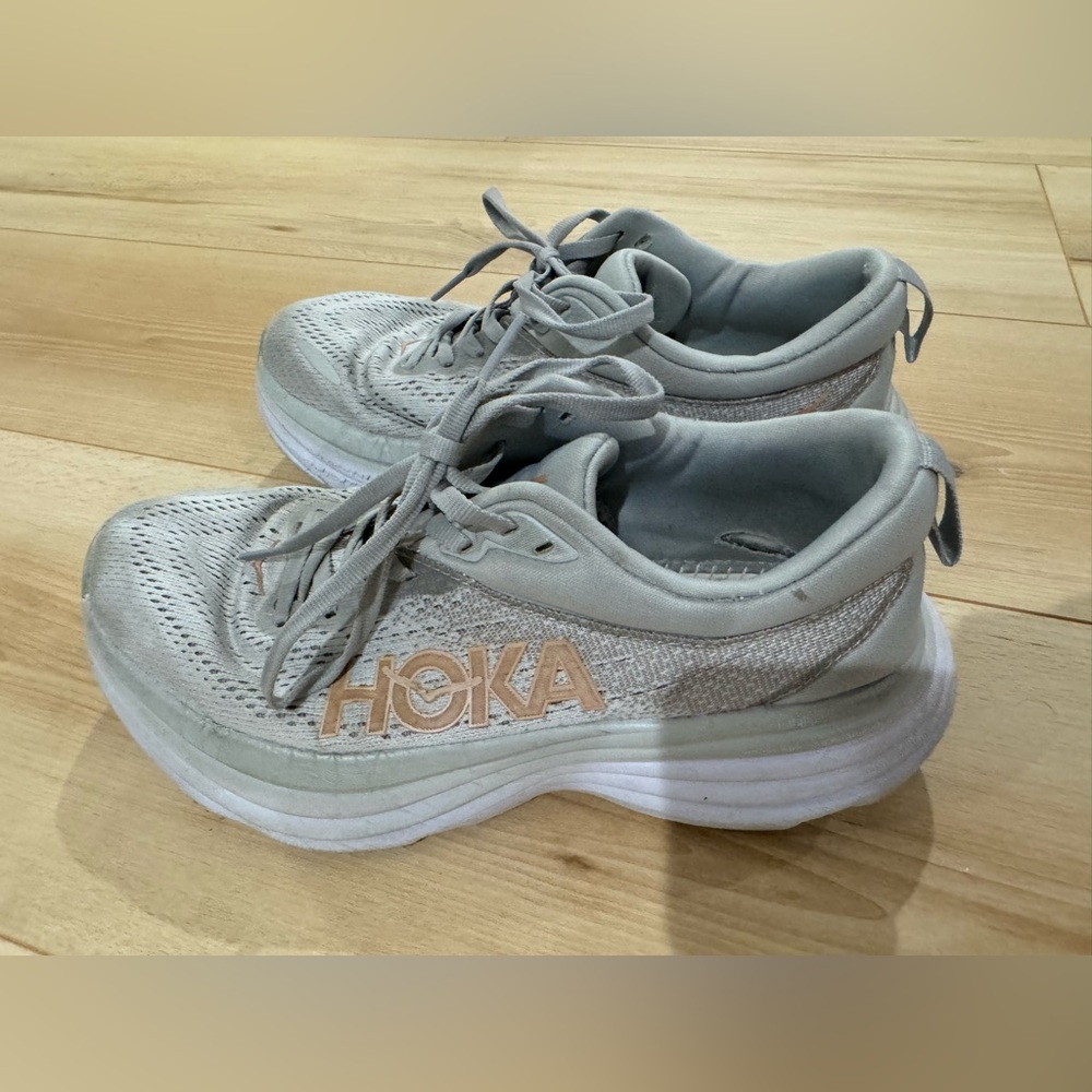 Hoka Gaviota Women's Gray Running Shoes - Picture 2 of 13